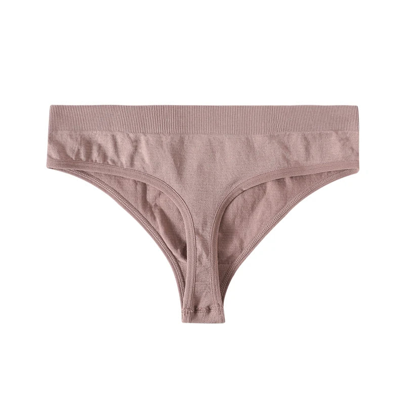 CowLost | product_id-5-pack-womens-seamless-low-rise-g-string-thongs-m-xl |10