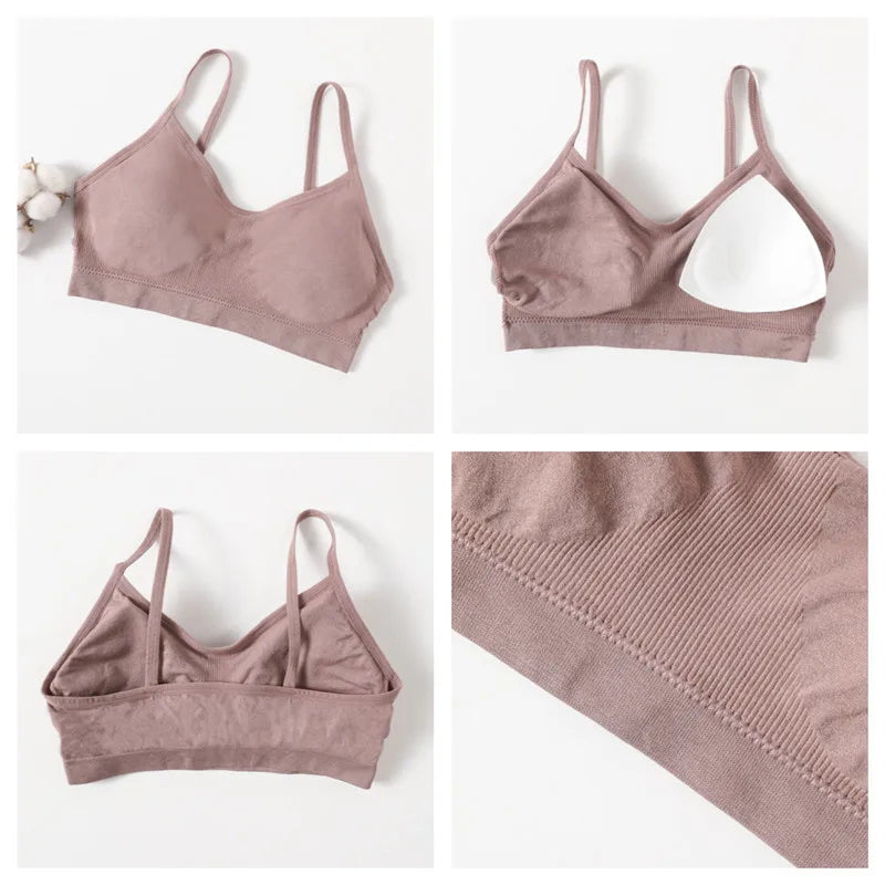 CowLost | product_id-seamless-wirefree-sport-bra-for-women-soft-comfy-cropped-bralette |4