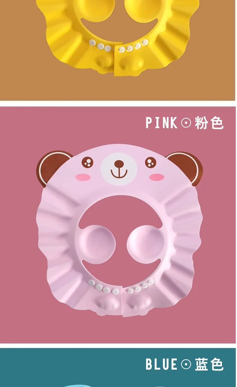 CowLost | soft-cap-hat-for-baby-wash-hair-shield |11
