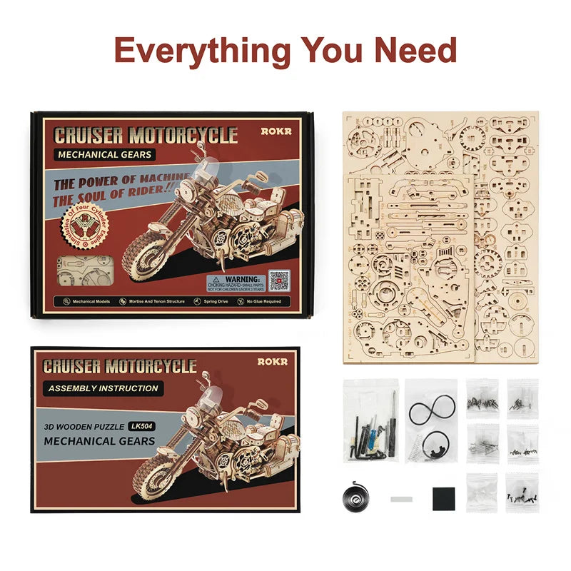 CowLost | fencing-barriers-robotime-rokr-diy-3d-wooden-gear-puzzle-model-kit |16
