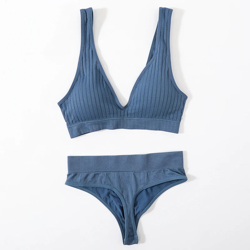 CowLost | product_id-seamless-women-s-push-up-bra-high-waist-thong-lingerie-set |18