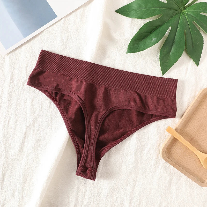 CowLost | product_id-women-s-high-rise-seamless-g-string-thong-panties-m-xl-solid-colors |22