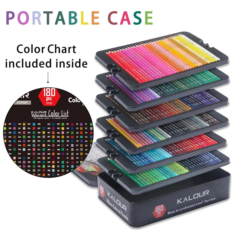 CowLost | art-pencils-product_id-180-color-oily-paint-pencils-set-in-iron-gift-box-for-art-school-drawing |19
