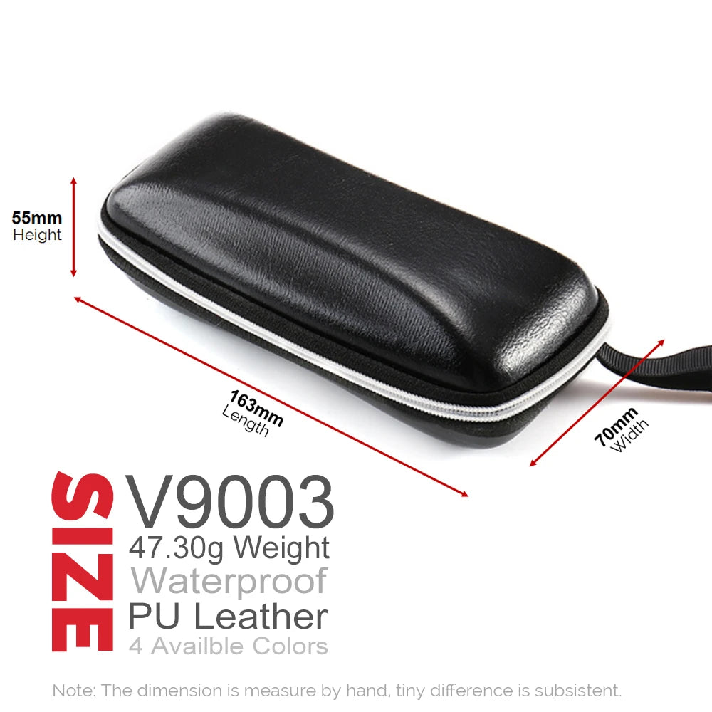 CowLost | uncategorized-vivibee-black-pu-leather-zipper-sunglasses-case-for-men |2