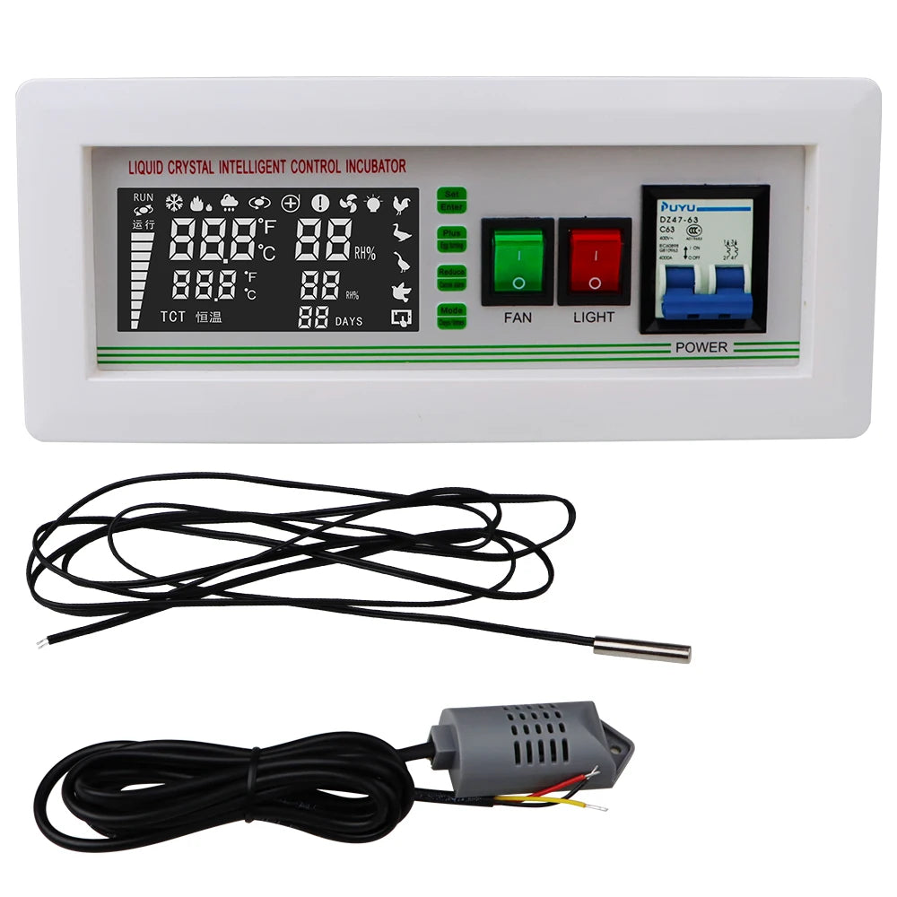 XM-18 Mini Digital Automatic Egg Incubator Control System Poultry Egg Hatcher Thermostat