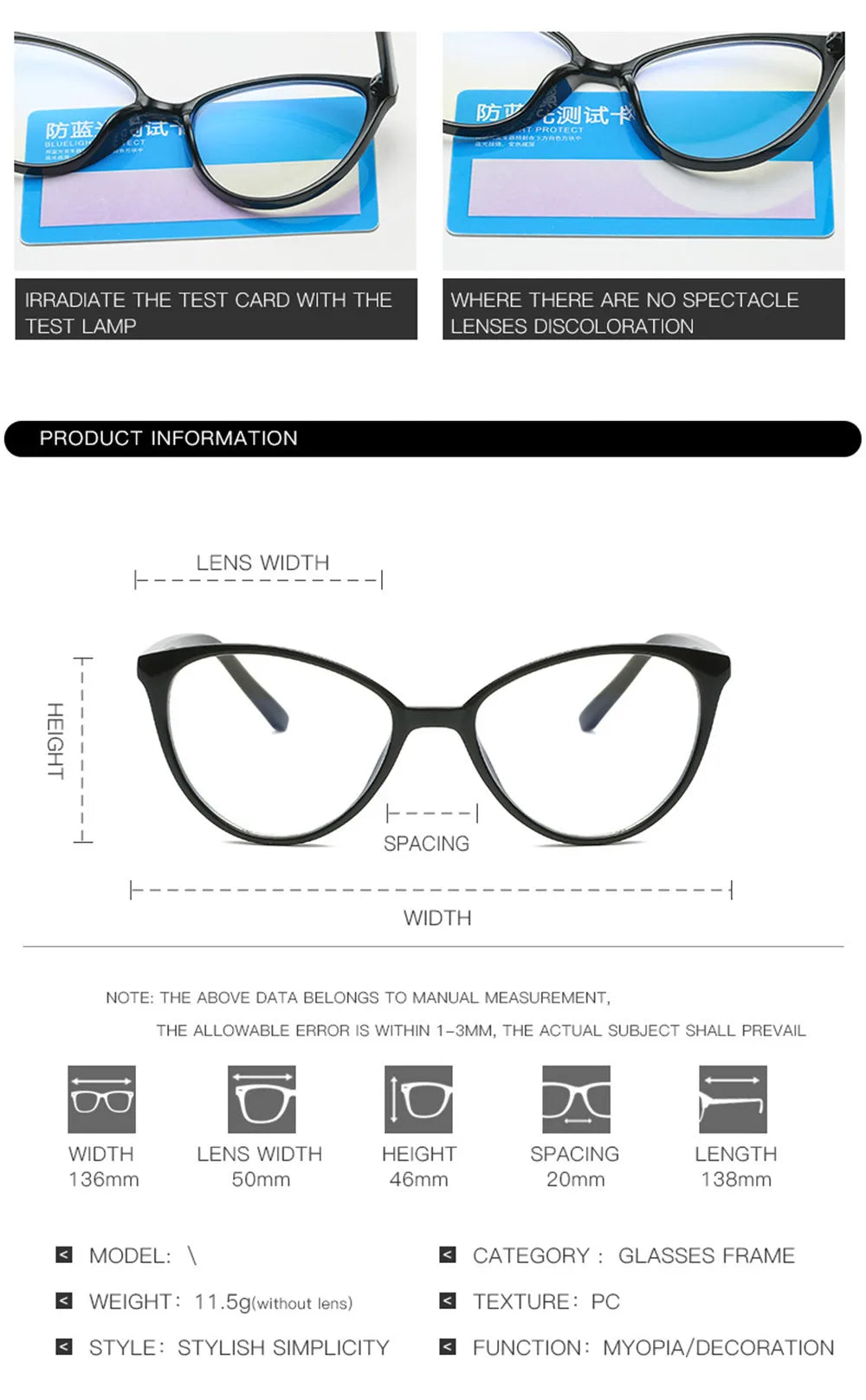 CowLost | uncategorized-vivibee-cat-eye-blue-light-blocking-glasses-for-women |15