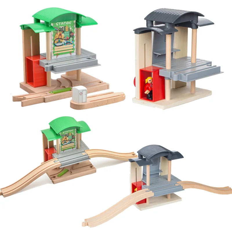 CowLost | fencing-barriers-wooden-railway-train-station-toy-accessory |1