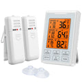 Wireless Digital Freezer and Fridge Thermometer with Weather Forecast 2020