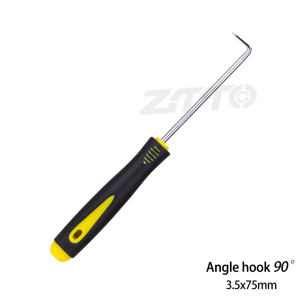 CowLost | ztto-mtb-bike-piston-o-ring-remove-hook-for-suspension-fork-rear-shock-maintenance-oil-seal-bicycle-service-tool-90degree |12