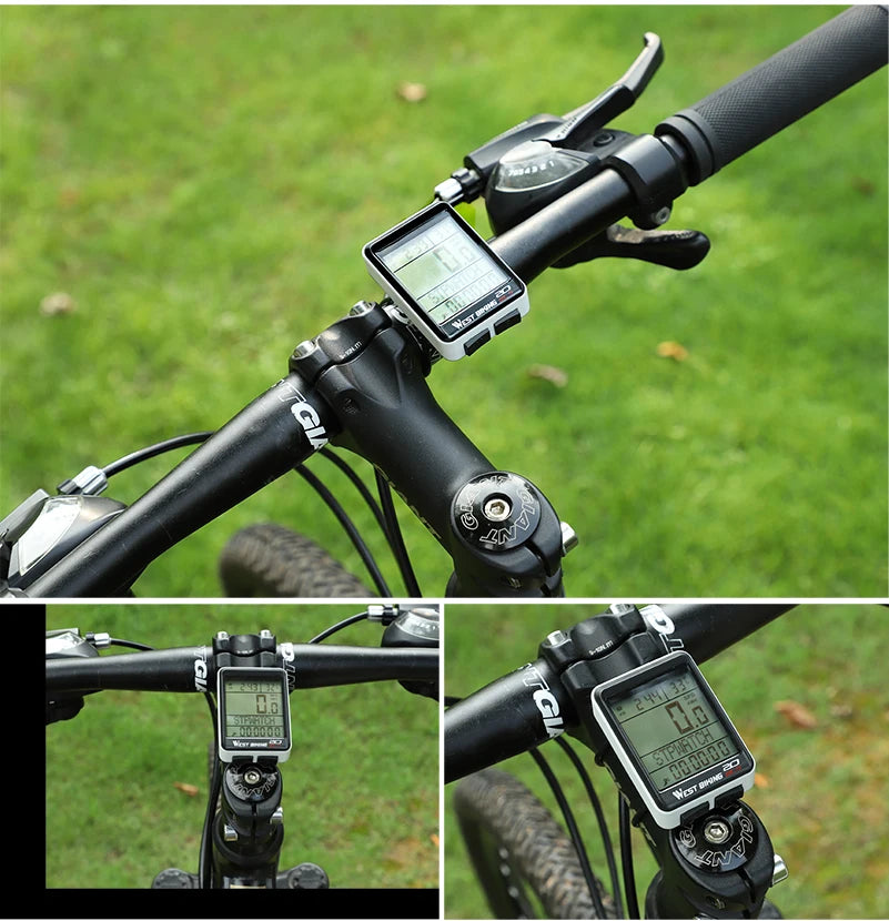 CowLost | west-biking-led-waterproof-bicycle-computer-wireless-5-language-cycling-bike-odometer-stopwatch-speedometer-2-1in-bike-computer |25