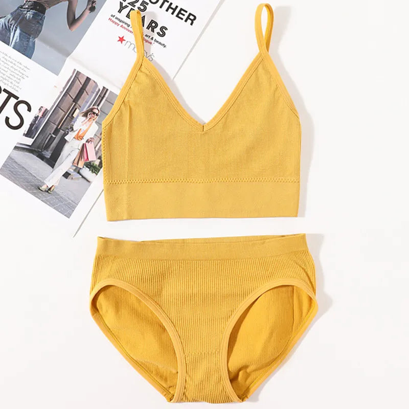 CowLost | product_id-women-seamless-u-back-bra-low-rise-brief-set-no-pads-fitness-crop-top-lingerie |23