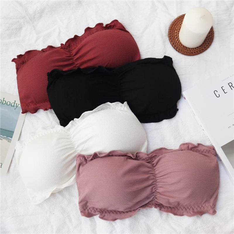 CowLost | product_id-strapless-wireless-women-s-tube-top-bandeau-bra-with-removable-pads |7