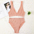 CowLost | product_id-seamless-wireless-push-up-bra-high-rise-panties-set-for-women-deep-v-lingerie |16