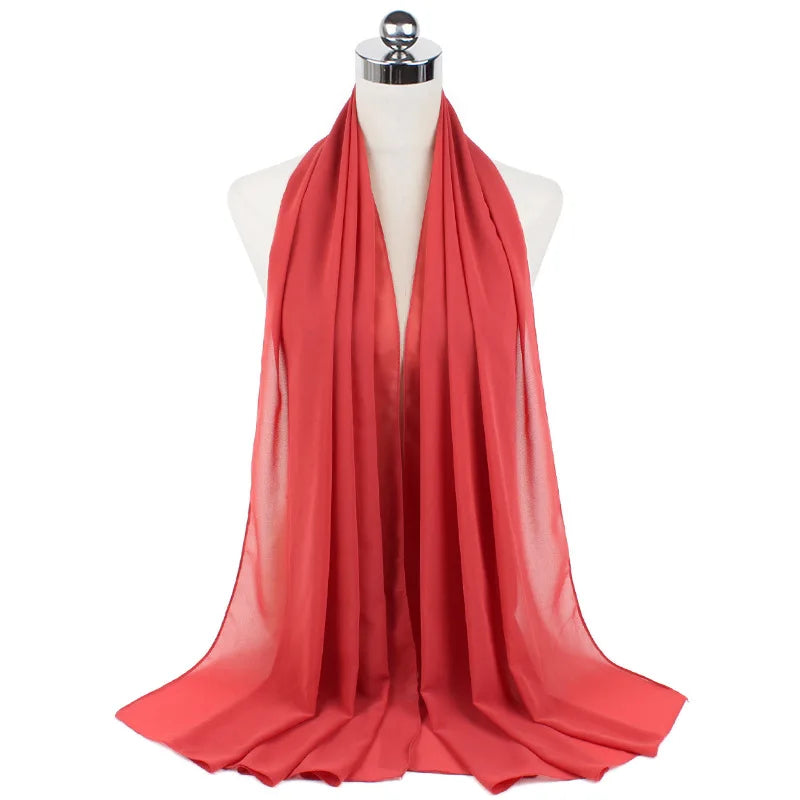 CowLost | muslim-chiffon-hijab-scarf-women-long-solid-color |71