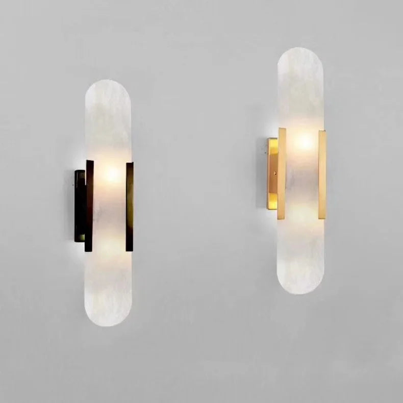 CowLost | product_id-golden-marble-wall-lamp-with-g4-socket-for-living-room-bedroom-staircase-sconce |7