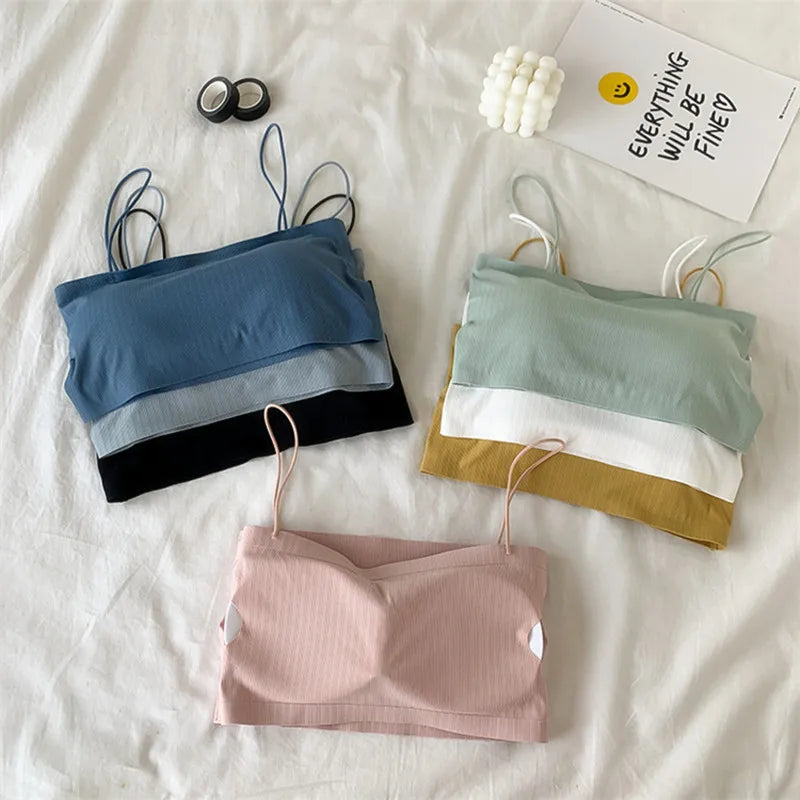CowLost | product_id-seamless-strapless-tube-top-bra-with-removable-pads-for-women |3