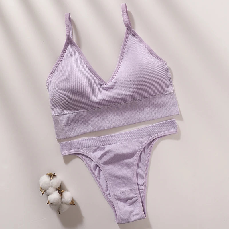 CowLost | product_id-seamless-women-s-sports-bra-high-rise-g-string-panties-set |27