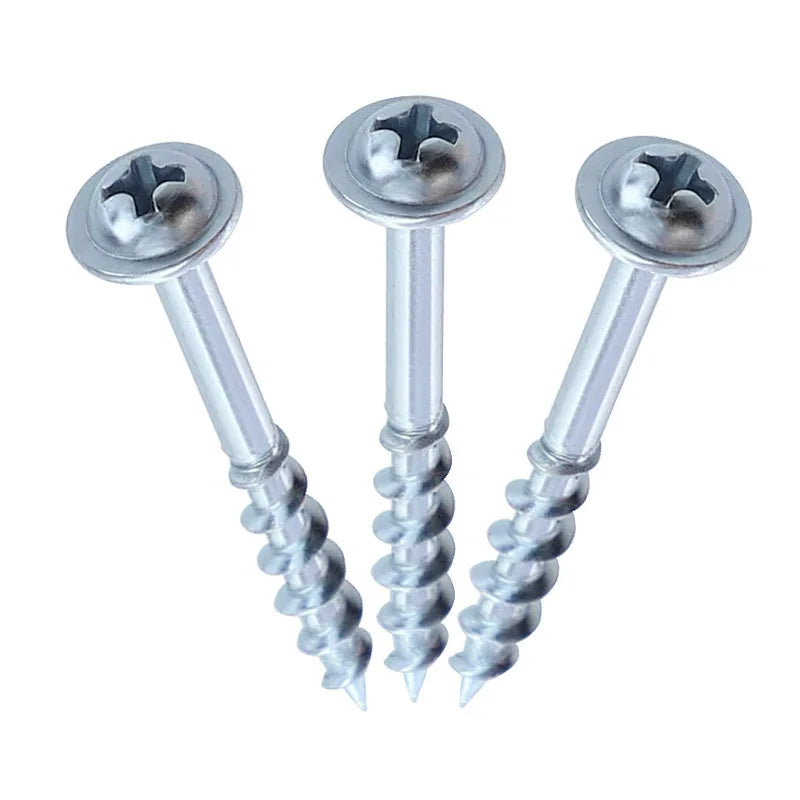 CowLost | product_id-100pcs-25-63mm-coated-pocket-hole-screws-phillips-drive-woodworking-tool-accessories |3