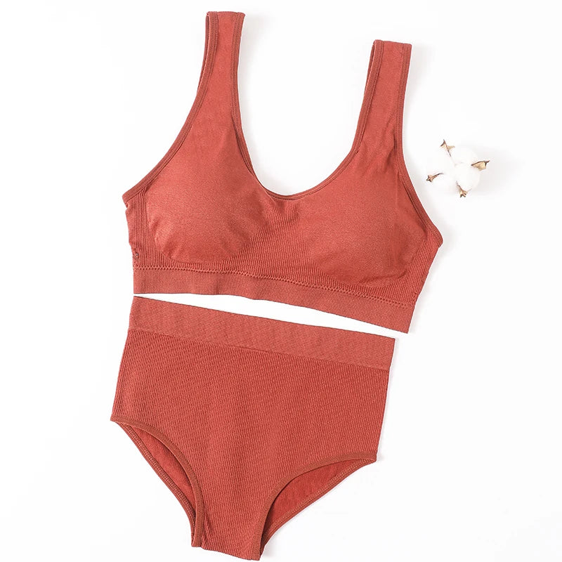 CowLost | product_id-seamless-push-up-bra-set-with-high-waist-panties-and-cropped-bralette-lingerie-for-women |28