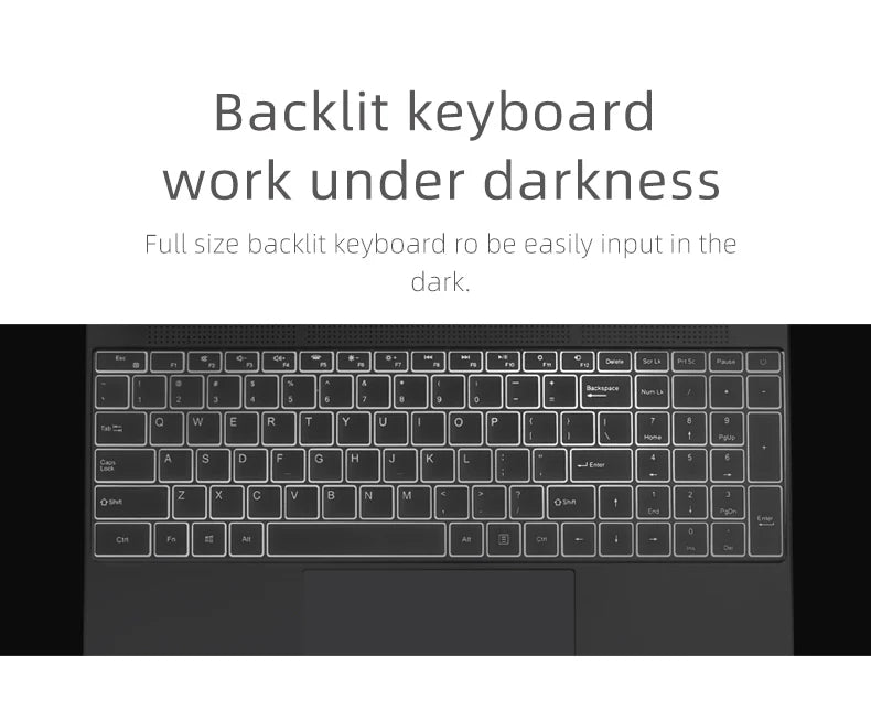 CowLost | laptop-15-6-inch-ips-screen-16gb-ram-intel-11th-n5095-business-netbook-windows-10-11-pro-gaming-office-notebook |14