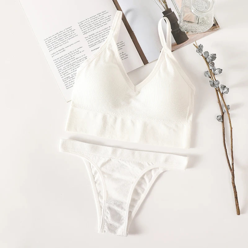 CowLost | product_id-seamless-women-s-sports-bra-high-rise-g-string-panties-set |21