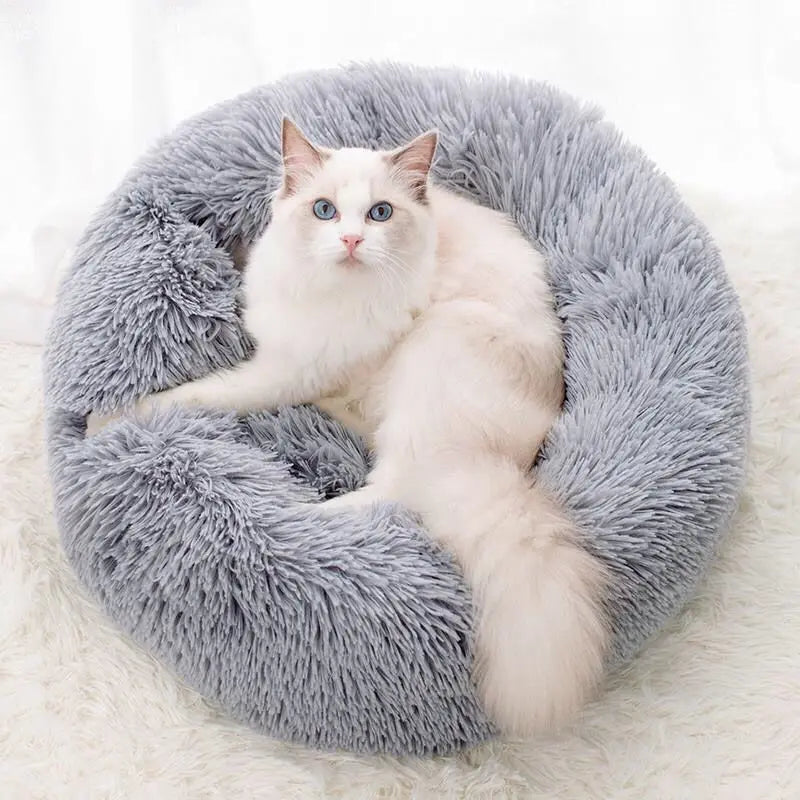 CowLost | product_id-super-soft-round-pet-bed-kennel-warm-plush-sleeping-bag-for-dogs-cats-46-50-60cm |7