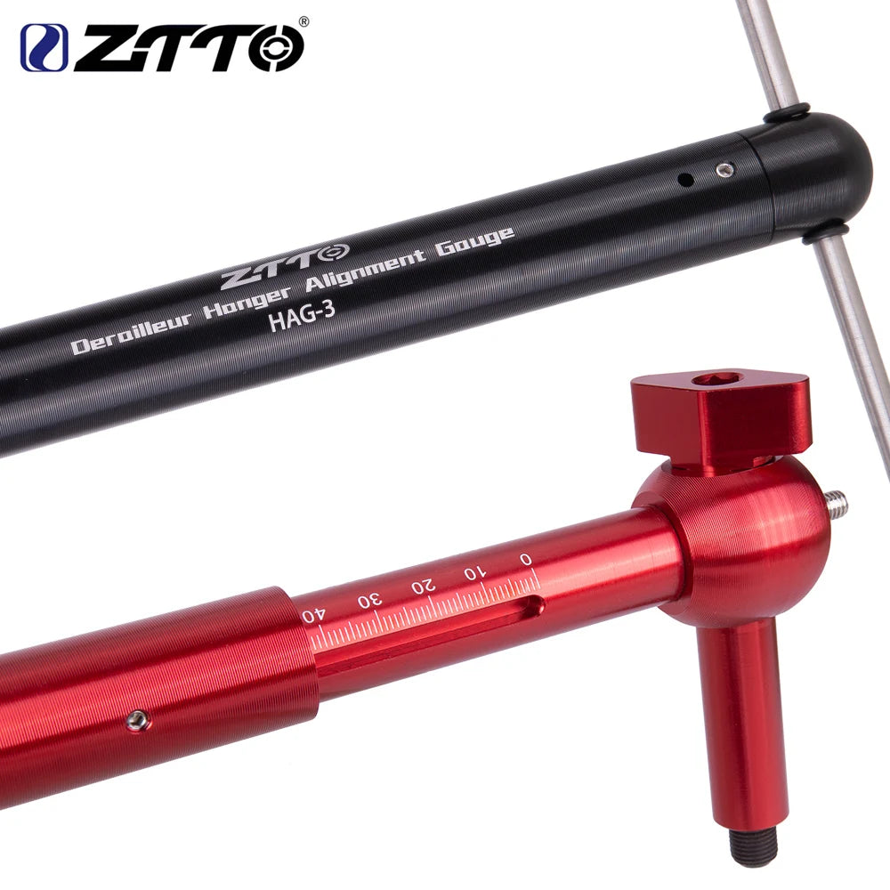 CowLost | ztto-derailleur-hanger-alignment-gauge-hag-3-professional-bicycle-tool-measure-straighten-mtb-dropout-repair-tool-road-bike |12