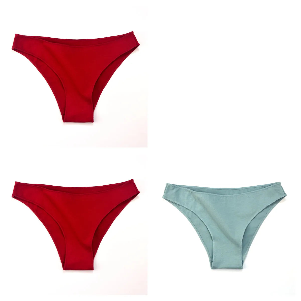 CowLost | product_id-3-pack-women-s-low-waist-cotton-briefs-breathable-solid-color-panties-m-xxl |37