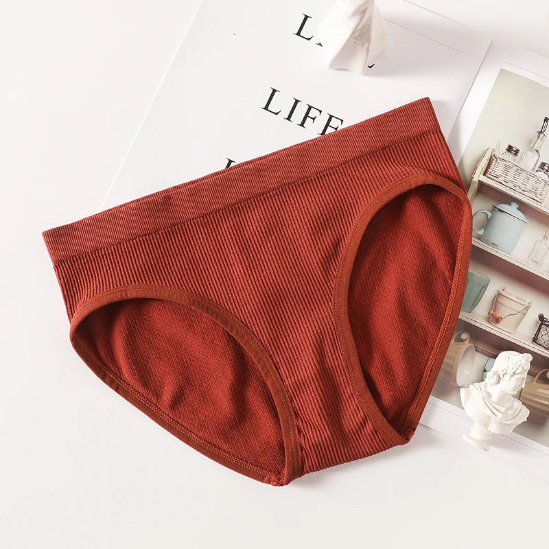 CowLost | product_id-seamless-low-rise-womens-stretch-briefs-solid-color-1-2-pack |18