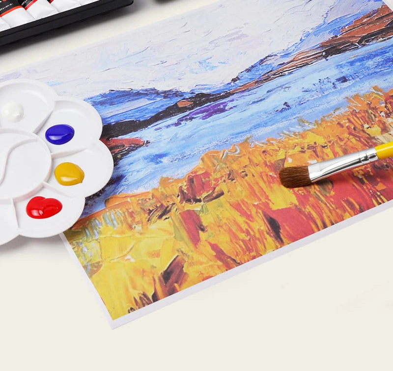 CowLost | drawing-painting-paper-product_id-acrylic-paint-set-12-24-colors-12ml-tubes-with-professional-brush-for-canvas-glass-paper-diy-wall-painting |14