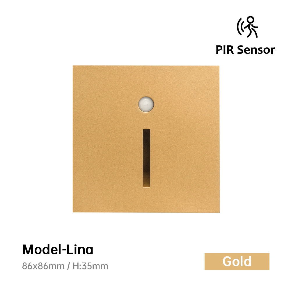 CowLost | product_id-led-recessed-wall-light-with-pir-motion-sensor-for-indoor-stairs-and-corridors |24