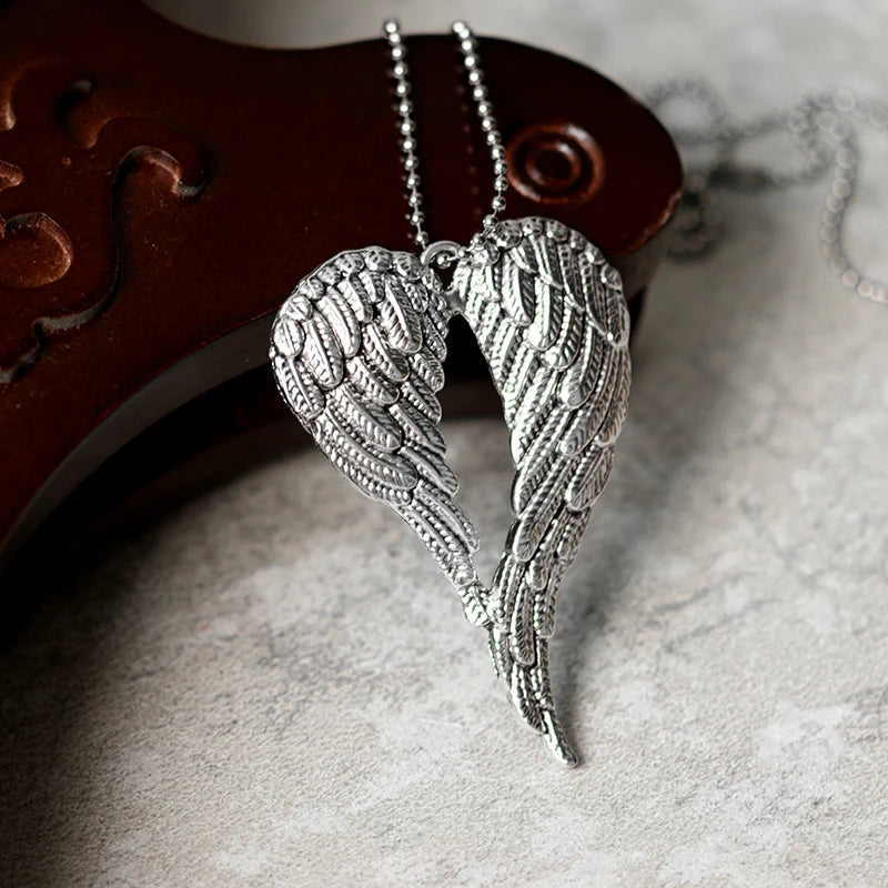 CowLost | decor-product_id-antique-silver-angel-wings-rearview-mirror-car-pendant-decoration |5