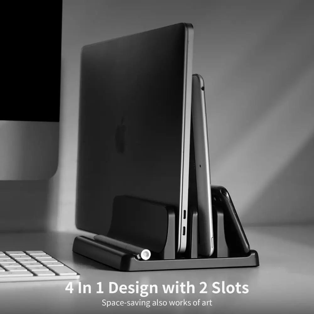 CowLost | vaydeer-plastic-vertical-laptop-stand-holder-adjustable |2