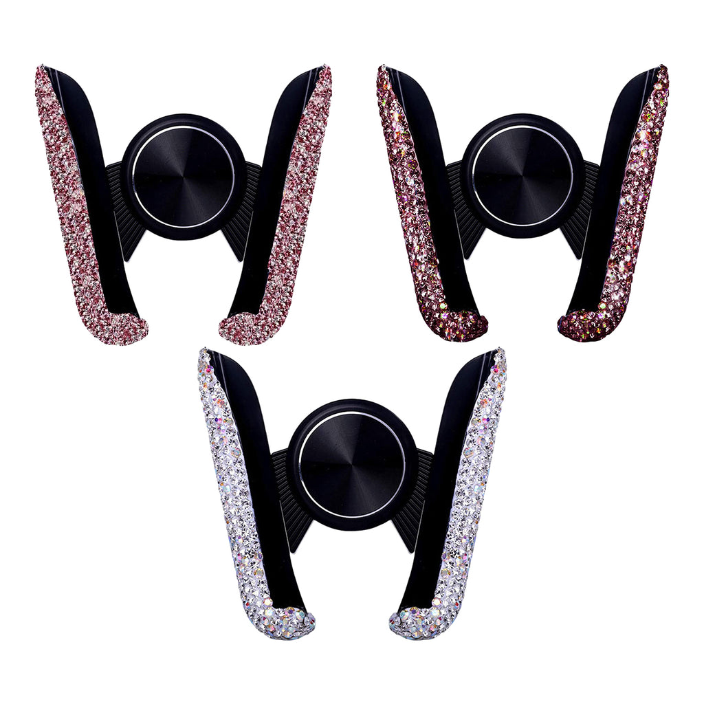CowLost | product_id-diamond-crystal-car-air-vent-phone-holder-clip-stand-bracket-interior-accessory |14