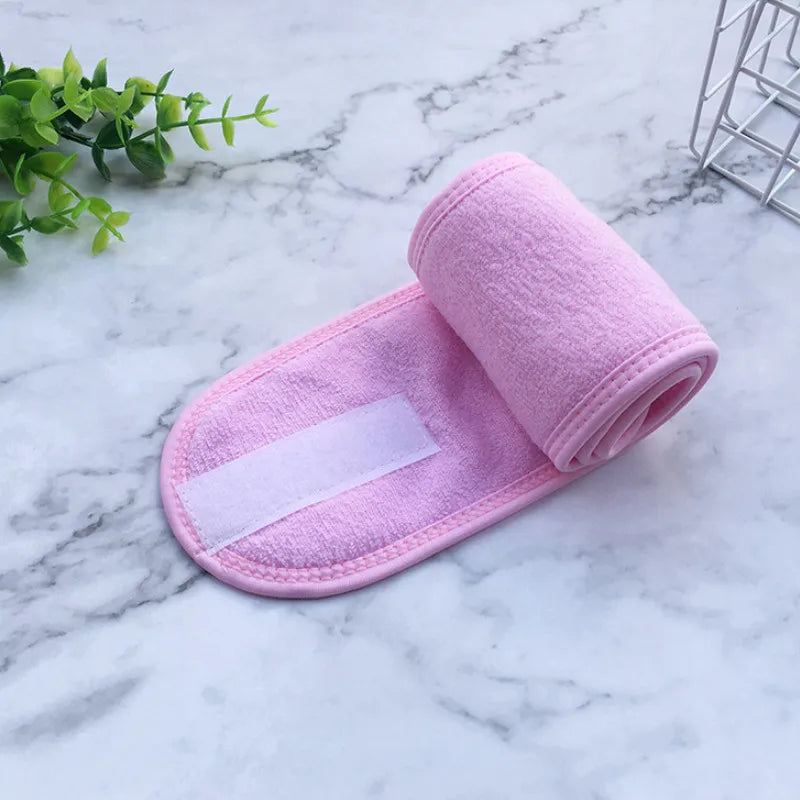 CowLost | head-bands-adjustable-wide-hairband-yoga-spa-bath-shower-makeup-wash-face |9