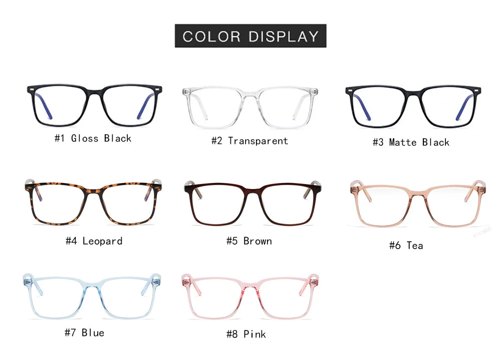 CowLost | uncategorized-vivibee-square-blue-light-blocking-glasses-for-men-women |9