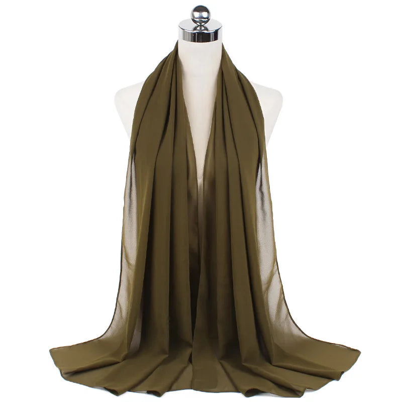 CowLost | muslim-chiffon-hijab-scarf-women-long-solid-color |22