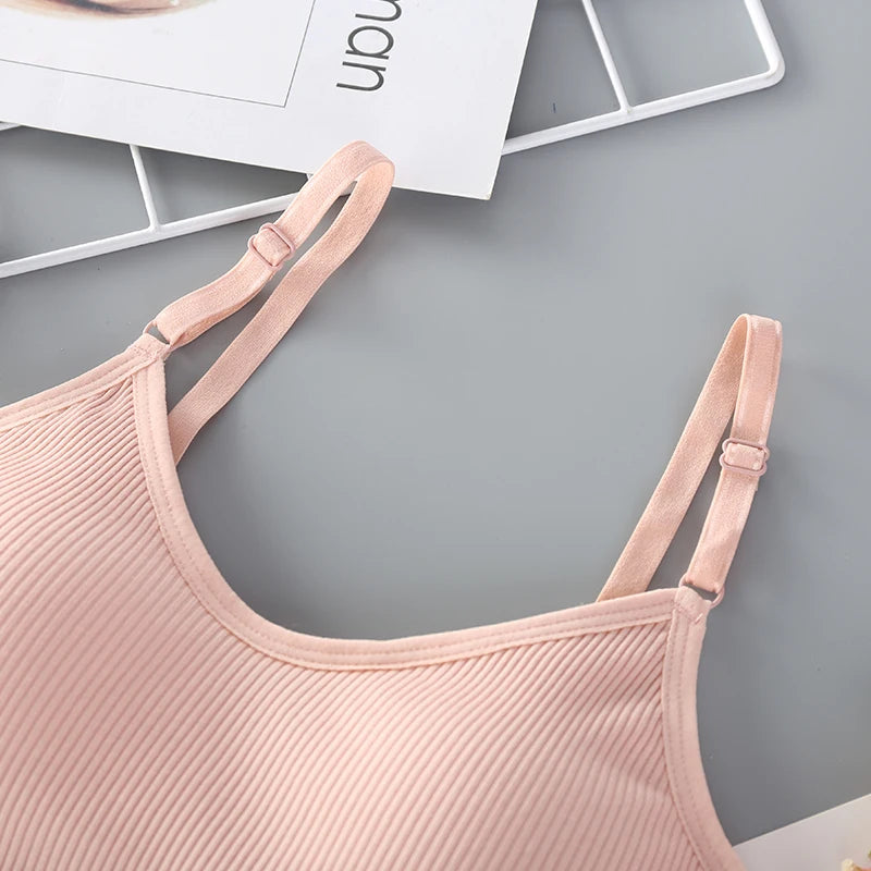 CowLost | product_id-women-s-padded-non-wire-solid-bandeau-tube-top-bra-with-adjustable-straps |13