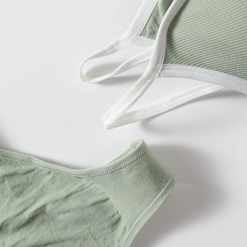 CowLost | product_id-women-seamless-wireless-sports-bra-high-rise-thong-set-comfortable-lingerie |12
