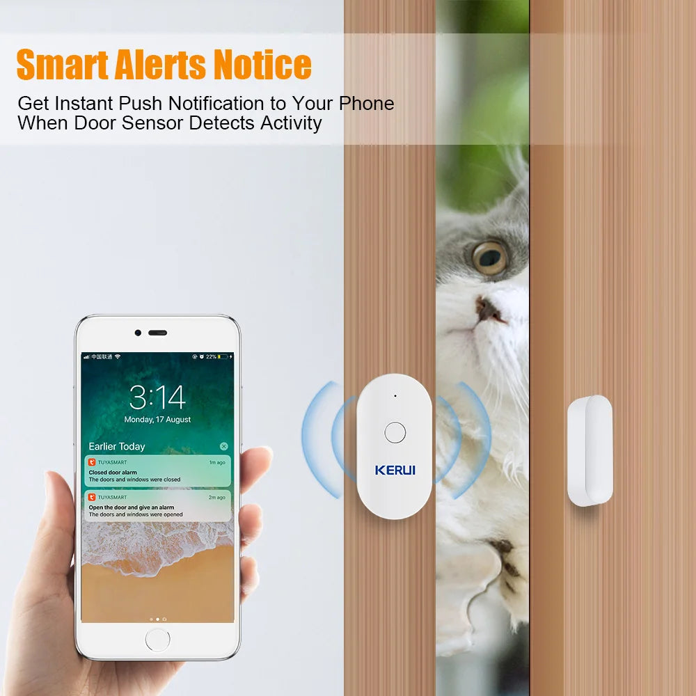 CowLost | fencing-barriers-kerui-tuya-smart-home-wifi-door-sensor-alarm |4