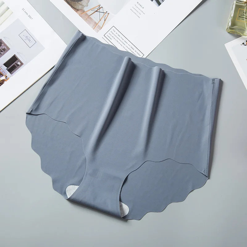 CowLost | product_id-3pcs-women-s-high-waist-seamless-ice-silk-hip-lift-briefs-m-xxl |17