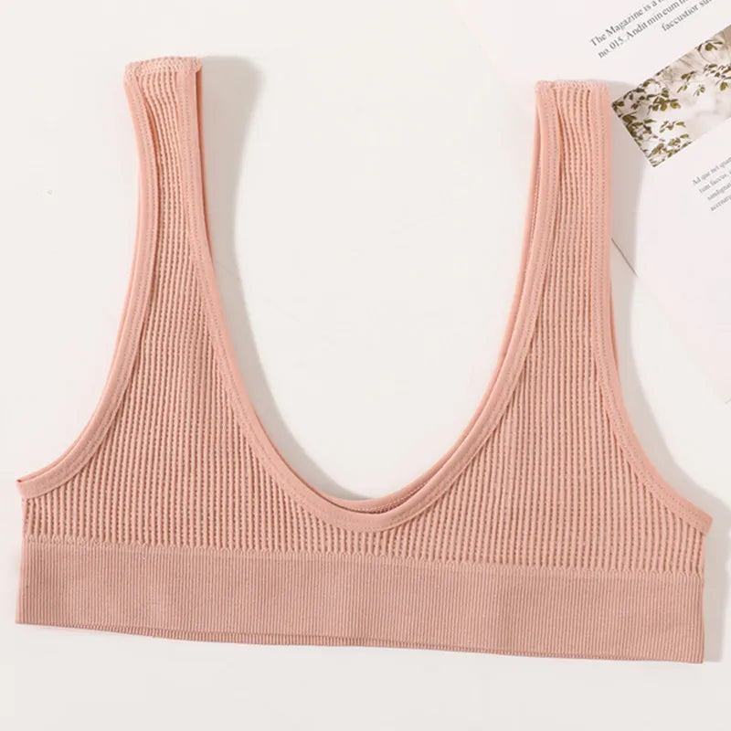 CowLost | product_id-women-seamless-u-neck-push-up-bra-low-waist-brazilian-thong-set |9