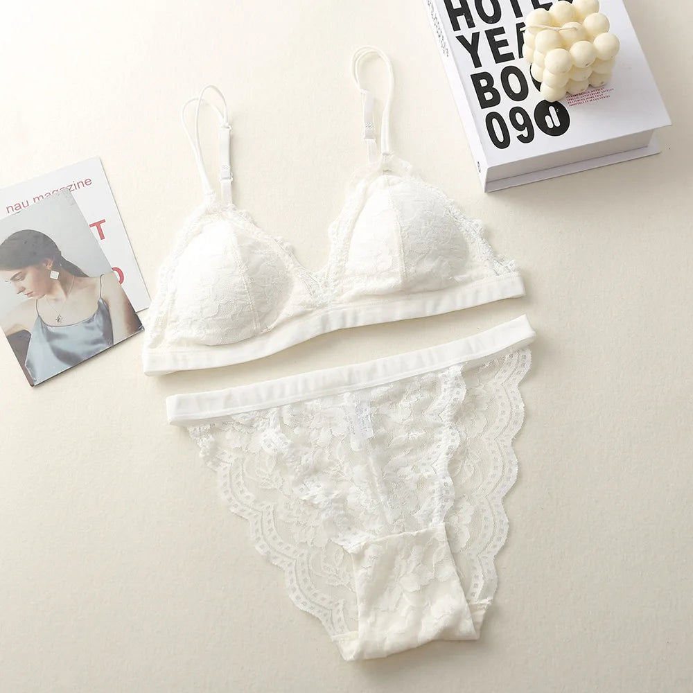 CowLost | product_id-push-up-lace-embroidery-bra-and-low-brief-set-for-women |6