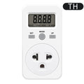 Digital Wattmeter 220V 110V AC Power Energy Consumption Meter EU Plug