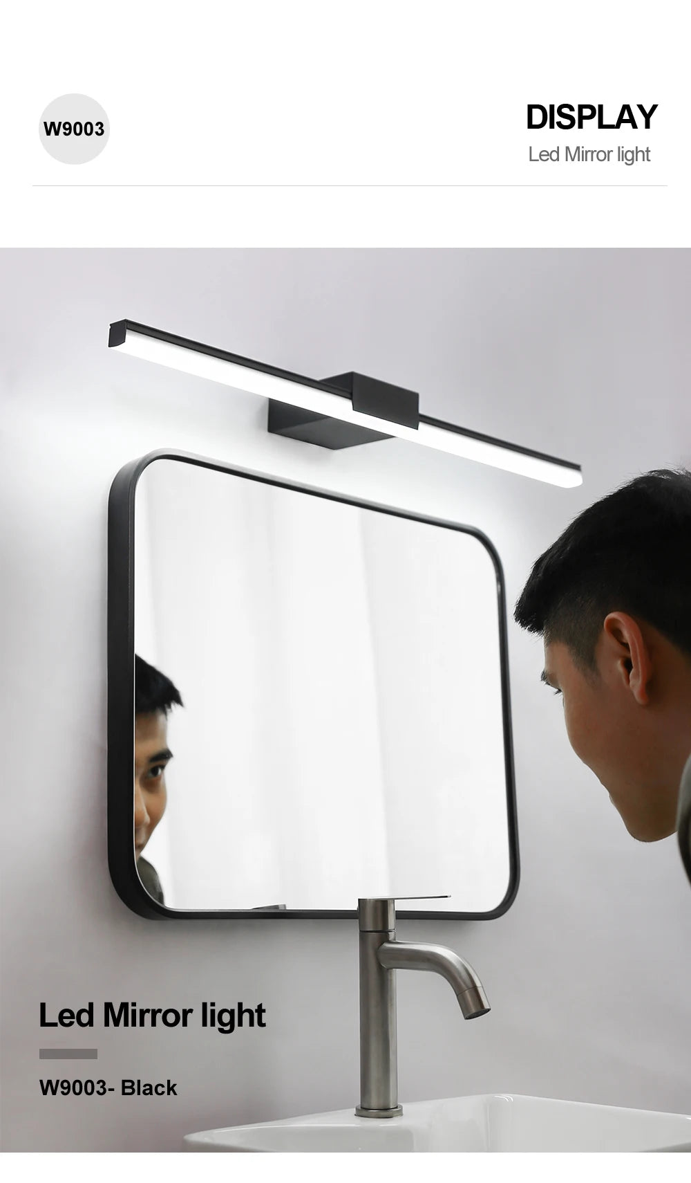 CowLost | led-bathroom-wall-lamp-aluminum-mirror-lamp-black-white-vanity-lamps-for-home-modern-indoor-wall-sconces-lighting-fixture |13