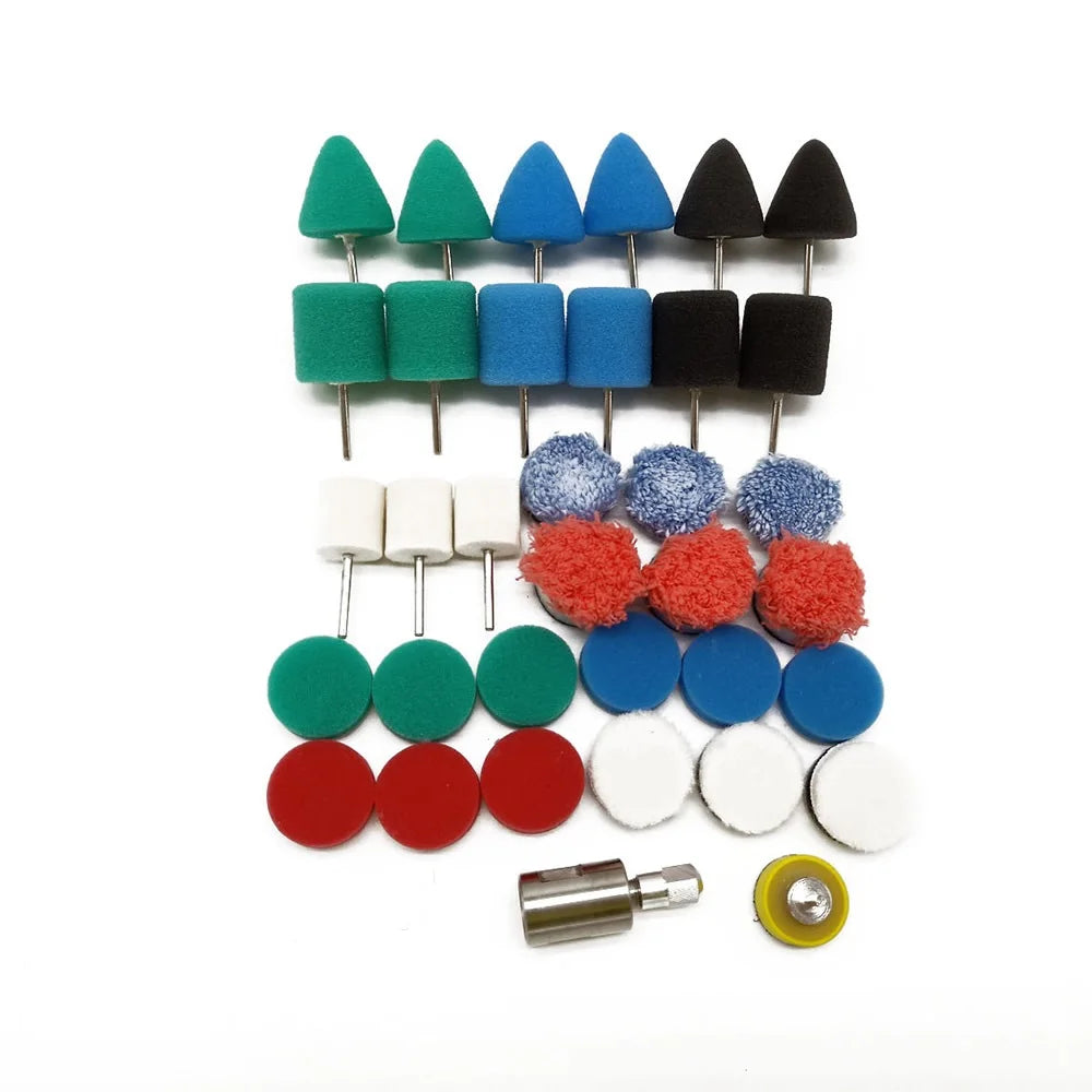 CowLost | cdwts-mini-polishing-kit-for-car-beauty-detailing-polisher-extention-tools |18