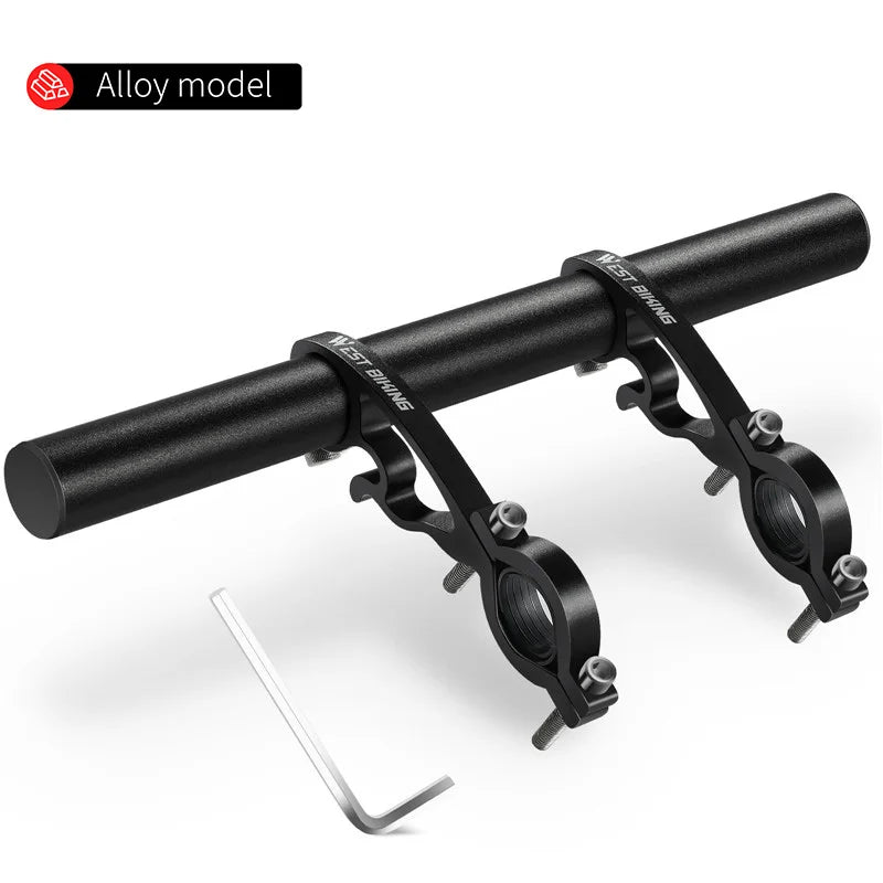 CowLost | 3d-printer-accessories-west-biking-25cm-carbon-fiber-bicycle-handlebar-extender-mount |55