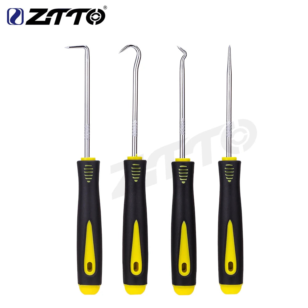 CowLost | ztto-mtb-bike-piston-o-ring-remove-hook-for-suspension-fork-rear-shock-maintenance-oil-seal-bicycle-service-tool-90degree |7