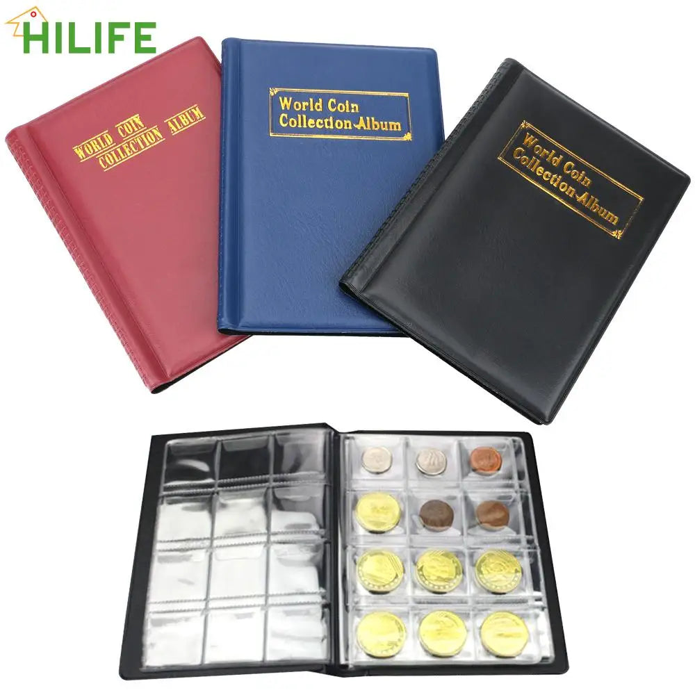 CowLost | for-collector-home-decor-craft-gift-coin-album-multi-kinetic-coin-collection-pvc-coins-collection-book-coin-collectors |1
