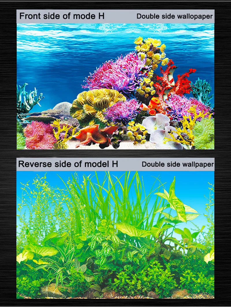 CowLost | seasonal-holiday-decorations-3d-aquarium-background-sticker-poster-for-fish-tank-decoration |9